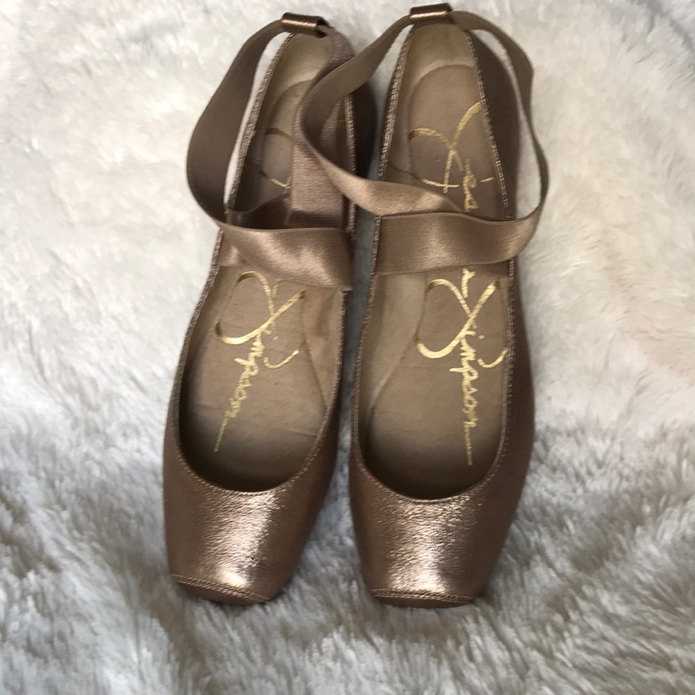 Never worn ballet flat shoes